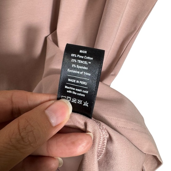 Public Rec Go-To-Polo Shirt Pink Performance Polo Men’s LG Stretch Office Casual - Picture 7 of 9